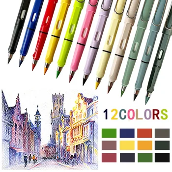 Набор цветных карандашей Цветные карандаши, яркие пигменты для растушевки, рисования и раскрашивания Набор для рисования Художественные принадлежности