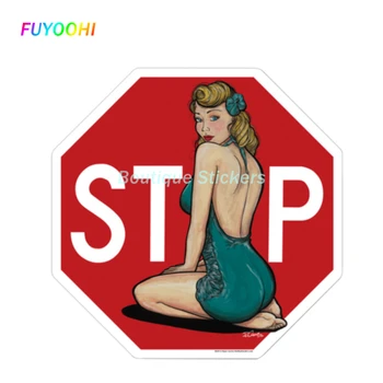 Наклейки FUYOOHI Play для SINTHIA Наклейка с уличным знаком 