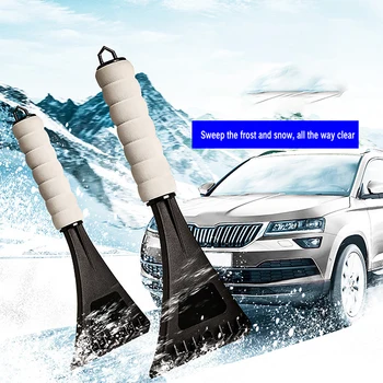 Новая Автомобильная лопата для снега, Скребок для льда, Инструмент для чистки лобового стекла автомобиля, Очиститель для удаления снега, Удаление зимних автомобильных аксессуаров