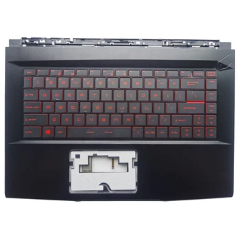 Новая Американская Клавиатура С Подсветкой Для MSI GF63 8RC 8RD MS-16R1 С Подставкой Для рук В Верхней Части Корпуса