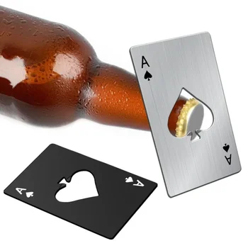 Новая Металлическая Игра В Покер Из Нержавеющей Стали Водонепроницаемая Игра В Блэкджек Бросок Прочной Серебряной Карты Открывалка Для Покера Игральные Карты