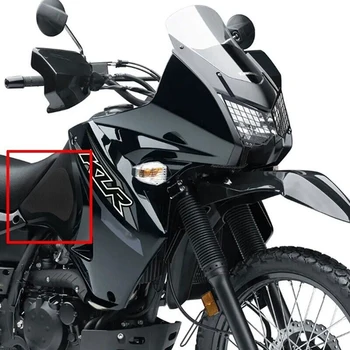 Новинка-Нескользящие боковые наклейки на топливный бак мотоцикла, резиновая наклейка для Kawasaki KLR 650 KLR650 2017 2018- Изображение 2