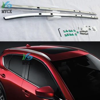 Новое поступление рейлингов ross bar и багажника на крышу для Mazda CX-5 2017 2018 2019 2020 2021 2022, оригинальная модель, гарантируем удовлетворительное качество
