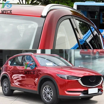 Новое поступление рейлингов ross bar и багажника на крышу для Mazda CX-5 2017 2018 2019 2020 2021 2022, оригинальная модель, гарантируем удовлетворительное качество Изображение 2
