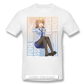 Новые летние футболки Iroha Isshiki из хлопка Oregairu Teen Romantic Hachiman Yukino Yui Аниме Ofertas Мужская футболка