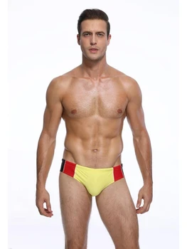Новый бренд BOYTHOR Расширенная кастомизация мужских плавок Сексуальный купальник низкоконтрастного цвета Изображение 2