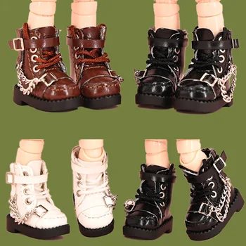 Обувь OB11, Крутые Ботинки, Мотоциклетные Ботинки для Gsc, P9 Body, 1 / 12BJD, Ymy, Molly, Высокие Ботинки, Аксессуары для Кукол Obitsu11