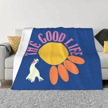 Одеяло Good Life, Покрывало на кровать, Аниме-одеяло, Сверхлегкие Декоративные одеяла для дивана Изображение 2