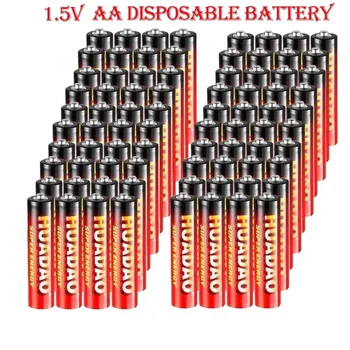 Одноразовая щелочная сухая батарейка 1,5 В AA для светодиодной игрушки, Mp3-камеры, вспышки, бритвы, CD-плеера, беспроводной мыши, клавиатуры