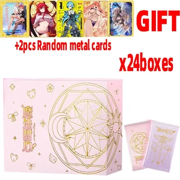 Оптовая продажа 12/24/36 коробок Goddess Story Magicsweet Cards Girl Party Bikini Feast Booster Box Игрушки Хобби Подарок Изображение 2