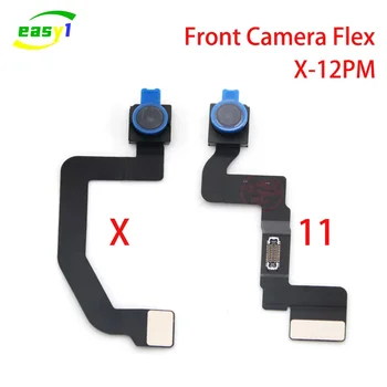 Оригинальная гибкая деталь фронтальной камеры для iPhone X XS XR MAX 11 PRO 12 MAX MINI Замена кабеля