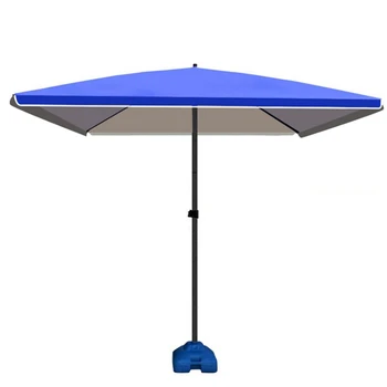 Открытый зонт от солнца рекламный зонт коммерческий пляжный двор негабаритный квадратный складной зонт