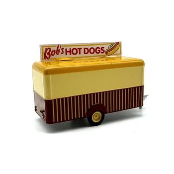 Отлитый под давлением сплав Bob's Hot Dog, игрушки-трейлеры, классические модели автомобилей, коллекционные сувениры для взрослых, Статический дисплей Изображение 2