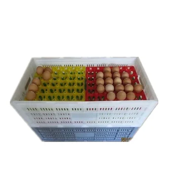 пластиковая квадратная корзина для куриных яиц, складной ящик для перевозки яиц