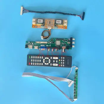 Плата драйвера ЖК-дисплея Подходит LTM170EH LTM170EU LTM170EX Цифровой сигнал DVB Комплект DIY 1280*1024 IR + AV + USB + HDMI + VGA 30Pin LVDS 4CCFL Монитор