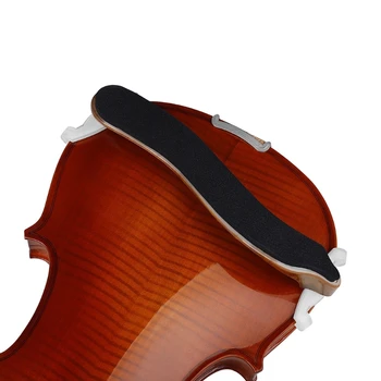 Плечевой упор для скрипки для 4/4 и 3/4 скрипок с регулируемыми ножками, толстая поролоновая накладка, подходящая для грифа разной длины Изображение 2