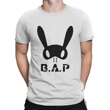 Популярная мужская футболка для труппы корейских мальчиков, тканевая футболка с коротким рукавом BAP Crewneck, забавная идея подарка высокого качества