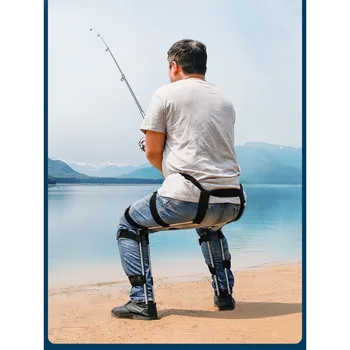 Портативная спортивная одежда невидимое сиденье складной стул для ношения экзоскелета стул для рыбалки путешествия многофункциональное сиденье