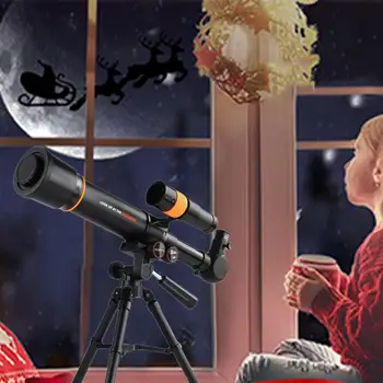 Портативные телескопы Космический и астрономический ландшафтный телескоп Открытый монокуляр Космический телескоп для начинающих Взрослые Подарки детям Изображение 2