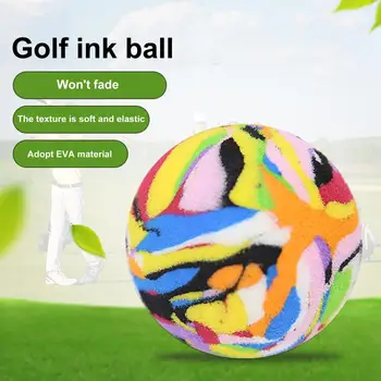 Практичные тренировочные мячи для гольфа Яркого цвета, экологически чистые, Сверхмягкие мячи для гольфа из EVA, Гибкие мячи для гольфа из EVA, принадлежности для гольфа Изображение 2