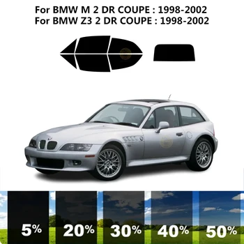 Предварительно Обработанная нанокерамика car UV Window Tint Kit Автомобильная Оконная Пленка Для BMW Z3 2 DR COUPE 1998-2002