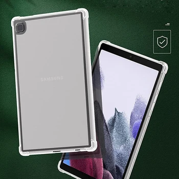 Противоударный Силиконовый Чехол Для Samsung Galaxy Tab A7 Lite 8.7 SM-T220 SM-T225 Чехол Для планшета Гибкая Прозрачная Задняя Крышка Изображение 2