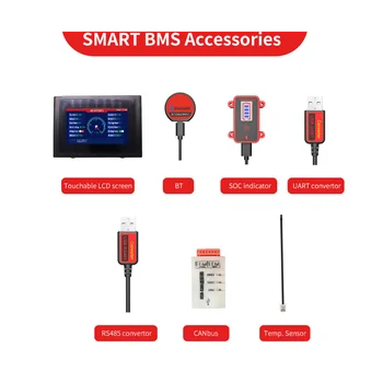 Протокол связи BMS USB-UART с ПК для Литий-ионного аккумулятора LiFePO4 LTO от 4S до 32S Smart BMS UART Кабель Изображение 2