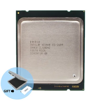 Процессор Intel Xeon E5 2689 LGA 2011 CPU с частотой 2,6 ГГц, 8 ядер, 16 потоков, поддержка материнской платы X79