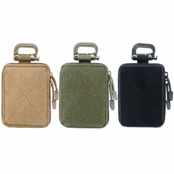 Прочный открытый маленький кошелек-мешочек EDC Pouch Range Bag-органайзер спортивных сумок