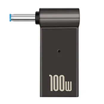 Разъем USB Type C с разъемом 4,5 X 3,0 мм, адаптер для зарядки ноутбука, зарядное устройство мощностью 100 Вт, наконечник для HP Изображение 2