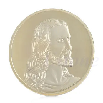 Религиозный Значок Christ Religion Souvenir Challenge Coin для Пасхального Домашнего Декора