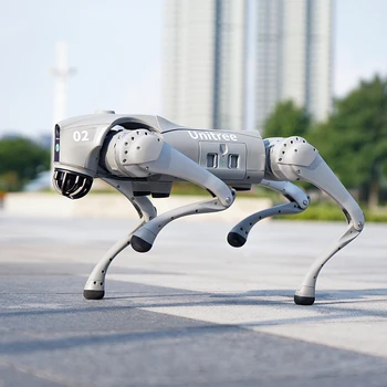 Робот Unitree Go2 с конечностями для взрослых собак, интегрирующий искусственный интеллект