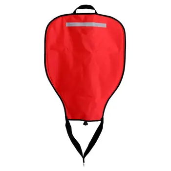 Роскошная нейлоновая сумка-подъемник весом 50 фунтов со сливным клапаном для подводного плавания, красная Изображение 2