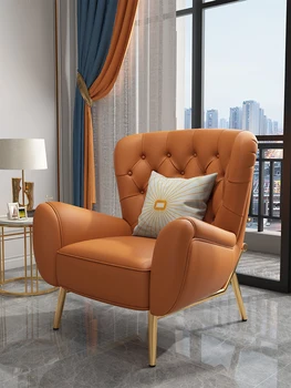 Роскошный диван XK Light Современная Дизайнерская гостиная с выдвижной пряжкой, переговоры, Прием, досуг В американском стиле