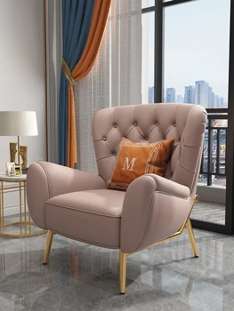 Роскошный диван XK Light Современная Дизайнерская гостиная с выдвижной пряжкой, переговоры, Прием, досуг В американском стиле Изображение 2