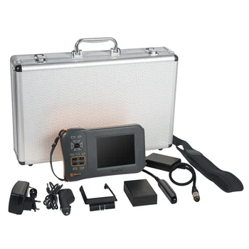 Ручной ветеринарный ультразвуковой сканер Портативный ветеринарный ПЭТ-сканер с выпуклым /ректальным зондом