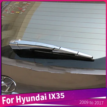 С 2009 по 2017 год для Hyundai ix35 ABS Хромированные накладки на заднее стекло автомобиля, стеклоочиститель от дождя, защита от внешнего формования