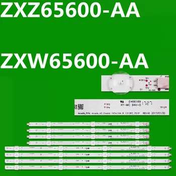 Светодиодная лента подсветки 7 ламп (3 В) для 43VLX7730SP Arcelik_43_Crystal_1x3 + 1x4_L/R_1313FC_7S1P ZXZ65600-AA ZXW65600-AA LC430EGQ-SMM3