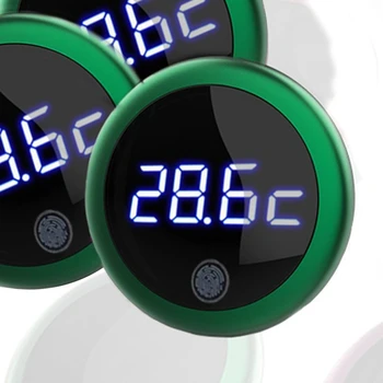Сенсорный цифровой термометр для аквариума Аквариумный термометр для измерения температуры в аквариуме светодиодный экран Изображение 2