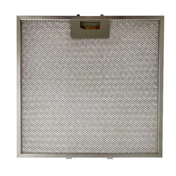 Серебряные фильтры вытяжки Вытяжка с металлической сеткой Вентиляционный фильтр поддерживает максимальную производительность улучшает качество воздуха Изображение 2