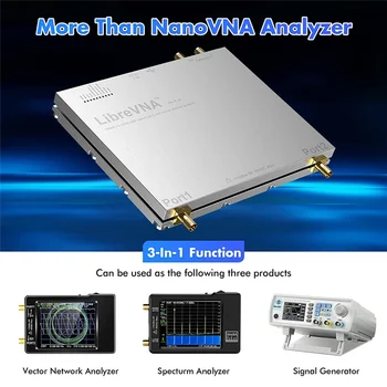 Сетевой анализатор LibreVNA 2.0 100 кГц-6 ГГц, 2 порта на базе USB с внешним эталонным входом / выходом, Измерение на 6-слойной печатной плате Изображение 2