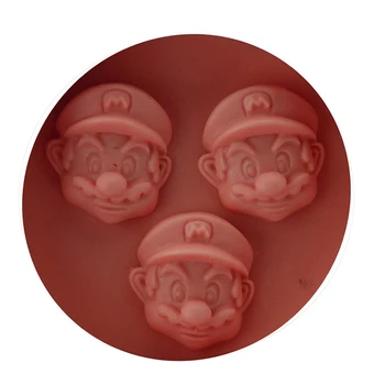 Силиконовая форма Super Mario Bros 3D мультяшной формы для пищевых продуктов, пресс-форма для торта, формы для выпечки кондитерских изделий, инструменты для украшения кухни Изображение 2