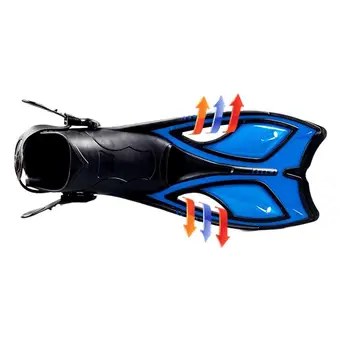 Силиконовые ласты для подводного плавания, Мягкие плавательные ласты для подводного плавания, Износостойкая противоскользящая аквааэробика, шнурки, аксессуары для плавания Изображение 2