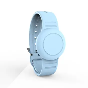 Силиконовый Ремешок Для Детских Часов Водонепроницаемый Легкий Браслет Для Детских Часов Wristband GPS Tracker Protector для Apple Air Tag Изображение 2