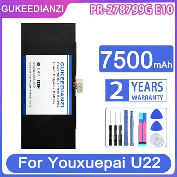 Сменный аккумулятор GUKEEDIANZI PR-278799G E10 7500 мАч для аккумуляторов ноутбуков Youxuepai U22.