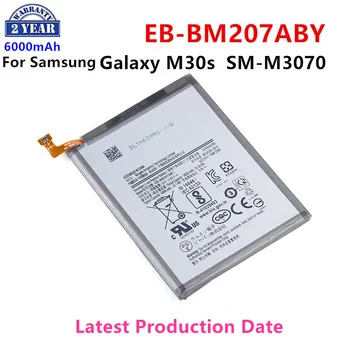 Совершенно Новый Сменный Аккумулятор EB-BM207ABY емкостью 6000 мАч Для Аккумуляторов Мобильных Телефонов Samsung Galaxy M30s SM-M3070