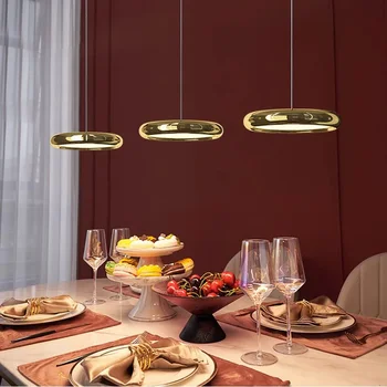 Современный домашний ужин в столовой Подвесные светильники внутреннее освещение Потолочный светильник подвесная люстра декоративное внутреннее освещение