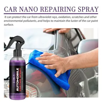 Спрей для керамического покрытия 100 мл Advanced Nano Repair Spray Нежное и защитное покрытие Невероятная защита от блеска автомобильной краски Изображение 2