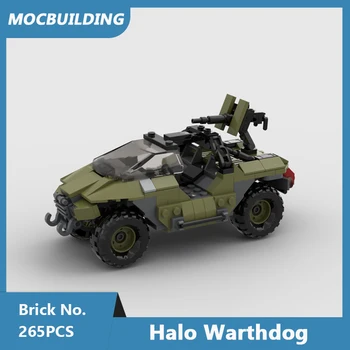 Строительные блоки MOC Warthdog M12 Применение силы, Транспортировка, Зенитная Космическая серия, Игрушки для показа, Подарки 265 шт.