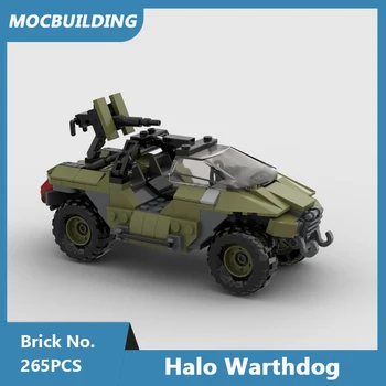 Строительные блоки MOC Warthdog M12 Применение силы, Транспортировка, Зенитная Космическая серия, Игрушки для показа, Подарки 265 шт. Изображение 2